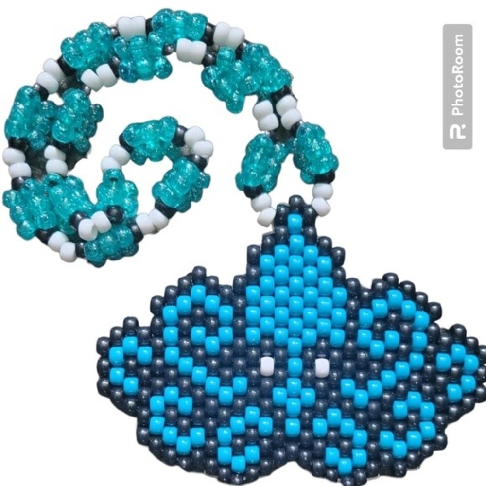 SQUID PONY BEAD [KANDII] NECKLACE